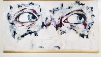 Painting of eyes